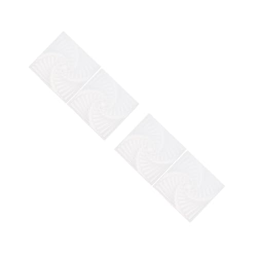 OSALADI 2 Sätze Silikon Untersetzer Form Diy Tassenmatte Gießform Handgemachte Silikonmuster Für Kreative Projekte Einfach Zu Reinigen Lagern Für Resin Kunstwerke 2 Stücke * 2 von OSALADI
