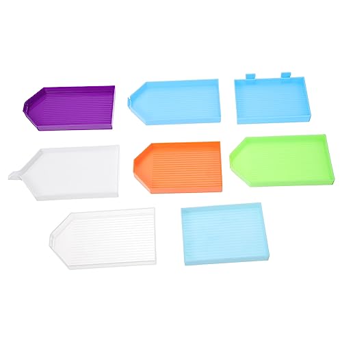 OSALADI 2 Sätze Teiliges Plastikkörper Sortier Tabletts Für Malerei Werkzeuge Für Strasssteine Perlen Und Bastelprojekte Stapelbar Und Platzsparend 8 Stücke * 2 OSALADI 2 Sätze Teiliges Plastikkörper Sortier Tabletts Für Malerei Werkzeuge Für Strasssteine Perlen Und Bastelprojekte Stapelbar Und Platzsparend 8 Stücke * 2 von OSALADI