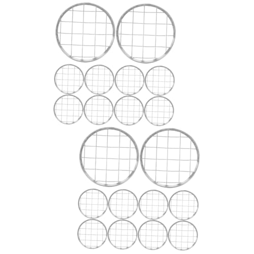 OSALADI 2 Sätze Teiliges Wiederverwendbare Metall Blumenraster Für Vasen Stabiler Gittereinsatz Für Blumenarrangements Für Zuhause Und Hotels Einfach Zu Reinigen Und Langlebig 10 Stück * 2 OSALADI 2 Sätze Teiliges Wiederverwendbare Metall Blumenraster Für Vasen Stabiler Gittereinsatz Für Blumenarrangements Für Zuhause Und Hotels Einfach Zu Reinigen Und Langlebig 10 Stück * 2 von OSALADI