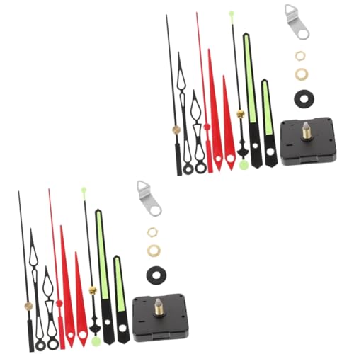 OSALADI 2 Sätze Uhrwerk Punkt Mechanismus Ersatz Retro Wanduhr mit Pendel Ziffern Wall Clock wanduhren Uhr Reparaturteile Uhrzeiger uhrenzeiger Uhr-Bausatz selber Machen Uhr-Kit Plastik OSALADI 2 Sätze Uhrwerk Punkt Mechanismus Ersatz Retro Wanduhr mit Pendel Ziffern Wall Clock wanduhren Uhr Reparaturteile Uhrzeiger uhrenzeiger Uhr-Bausatz selber Machen Uhr-Kit Plastik von OSALADI
