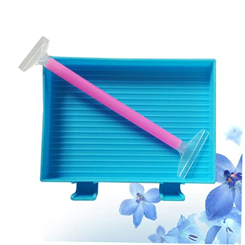 OSALADI 2 Sätze Werkzeug Diamant Kunst Juwelen Tablett Strass Edelsteine Liefert UV Kits Werkzeuge Strass DIY Kit Strass Malerei Blau 2 Stück * 2 von OSALADI