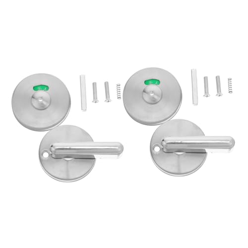 OSALADI 2 Satz Wc Türschloss mit Belegtanzeige Robuster Privacy Latch für Toiletten Leicht zu Montieren Klarer Besetzt Frei Indikator Langlebiger Türverschluss OSALADI 2 Satz Wc Türschloss mit Belegtanzeige Robuster Privacy Latch für Toiletten Leicht zu Montieren Klarer Besetzt Frei Indikator Langlebiger Türverschluss von OSALADI