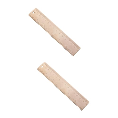 OSALADI 2 Stck. Messing Lineal mit Doppelter Multifunktionales Gerade Lineal für Schule Büro und Zuhause Präzise Messung Robust und Stabil Vintage Design OSALADI 2 Stck. Messing Lineal mit Doppelter Multifunktionales Gerade Lineal für Schule Büro und Zuhause Präzise Messung Robust und Stabil Vintage Design von OSALADI