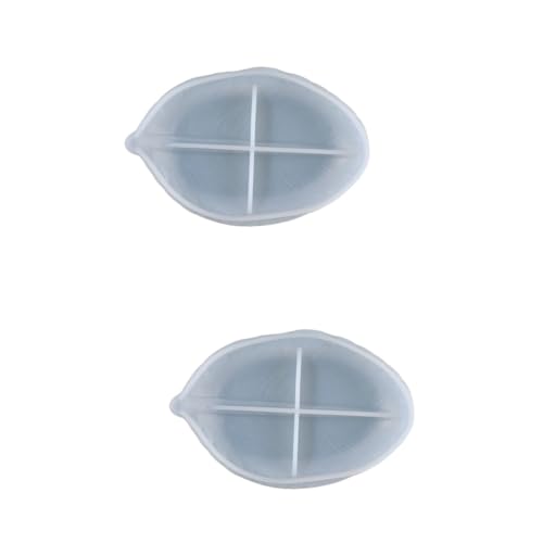 OSALADI 2 Stck. Silikonform für Diy Gießmuster Blattform Tablett zur Aufbewahrung von Schmuck Leicht und Praktisch für Kreative Bastelprojekte Wiederverwendbar und Benutzerfreundlich OSALADI 2 Stck. Silikonform für Diy Gießmuster Blattform Tablett zur Aufbewahrung von Schmuck Leicht und Praktisch für Kreative Bastelprojekte Wiederverwendbar und Benutzerfreundlich von OSALADI