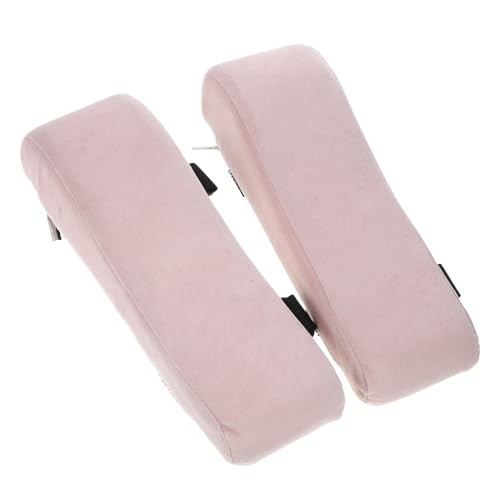OSALADI 2 Stück Booster-pad Armlehnenbezug Aus Samt Büro Gaming-Stuhl Stuhlpolster Für Möbel Unterstützung Pads Ruht Kissen Bequeme Armlehne Für Den Schreibtisch Plüsch von OSALADI