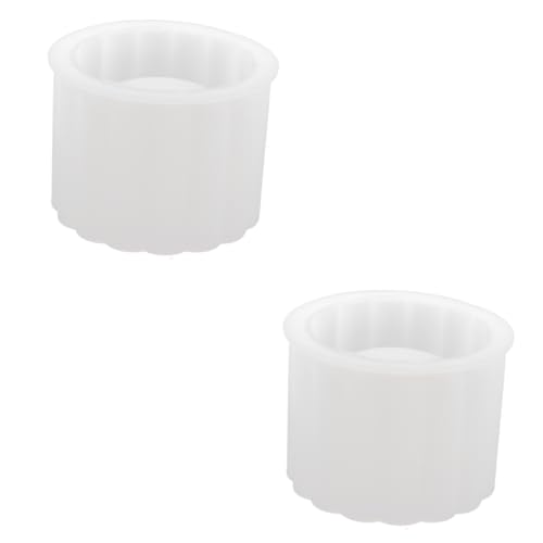 OSALADI 2 Stück DIY Silikonform Wiederverwendbare Blumengestaltung für Bastelprojekte und Einfach zu Bedienen für DIY Enthusiasten von OSALADI