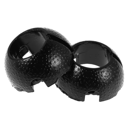 OSALADI 2 Stück Deckenventilator Halterung aus Robustem Metall Matte Schwarze Montagekugel Stabiles Deckenventilator Befestigungsset Eleganter Lampenhalter für Wohn Esszimmer OSALADI 2 Stück Deckenventilator Halterung aus Robustem Metall Matte Schwarze Montagekugel Stabiles Deckenventilator Befestigungsset Eleganter Lampenhalter für Wohn Esszimmer von OSALADI