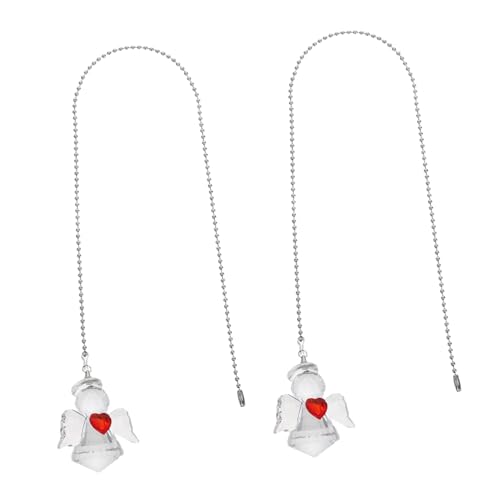 OSALADI 2 Stück Deckenventilator Zugkette mit Facettierten Engelsflügeln Dekorative Verlängerungsketten für Ventilatorzug Langlebig und Stilvoll für Wohnraumdeko OSALADI 2 Stück Deckenventilator Zugkette mit Facettierten Engelsflügeln Dekorative Verlängerungsketten für Ventilatorzug Langlebig und Stilvoll für Wohnraumdeko von OSALADI