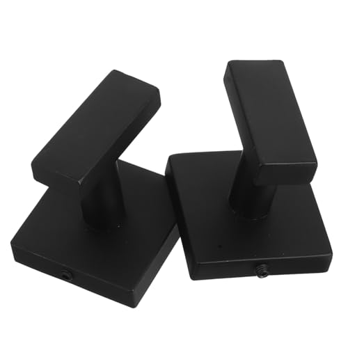OSALADI 2 Stück Edelstahl Handtuchhaken Quadratisch Wandmontage Rostfrei Belastbar Für Bad Küche Schlafzimmer Robuste Badezimmerhaken Für Handtücher Mäntel Schlüssel Taschen von OSALADI