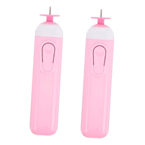 OSALADI 2 Stück Elektrischer Quilling Stift Automatisches Schlitzpapier Aufrollwerkzeug für Präzises DIY Papierrollen Leichtes Tragbares Basteltool für Papierstreifen und Handgefertigte von OSALADI