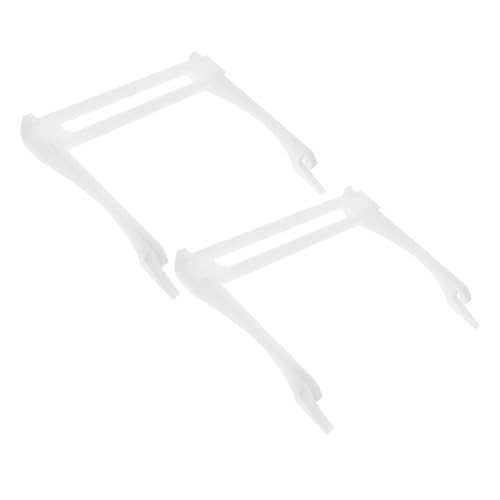 OSALADI 2 Stück Erweiterte Tablett Unterstützung Klammern Stand Verlängerung Für Schneidemaschinen-tablettständer Tabletthalter Schneidematten-griffhalter Mattenstützgestell Weiß Plastik von OSALADI