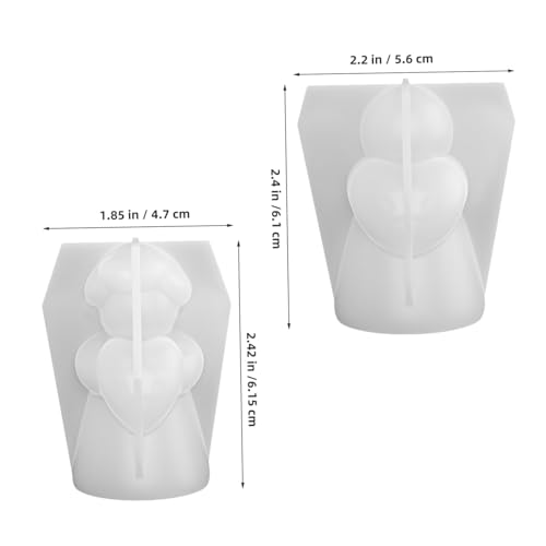 OSALADI 2 Stück Handgefertigte Engelsform Dekorative Engelsform Silikonformen Harzengel DIY Formen Engelsformen Handgefertigte Silikonform Harzformen Für Figuren Einzigartige OSALADI 2 Stück Handgefertigte Engelsform Dekorative Engelsform Silikonformen Harzengel DIY Formen Engelsformen Handgefertigte Silikonform Harzformen Für Figuren Einzigartige von OSALADI