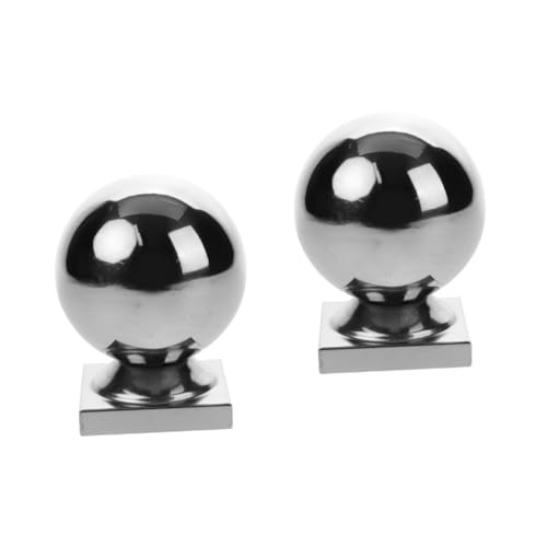 OSALADI 2 Stück Handlaufkugel Robust Wetterfest Einfach Montierbar Vielseitig Für Zaun Geländer Tor Treppe OSALADI 2 Stück Handlaufkugel Robust Wetterfest Einfach Montierbar Vielseitig Für Zaun Geländer Tor Treppe von OSALADI