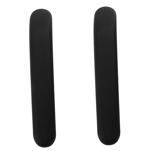 OSALADI 2 Stück Handlaufzubehör Ersatz-Armlehne für den Stuhl Material Unterstützung abnehmbare Abdeckung bürostuhl Stuhlarmlehre Abdeckungen Armlehnenkissen Pu Black von OSALADI