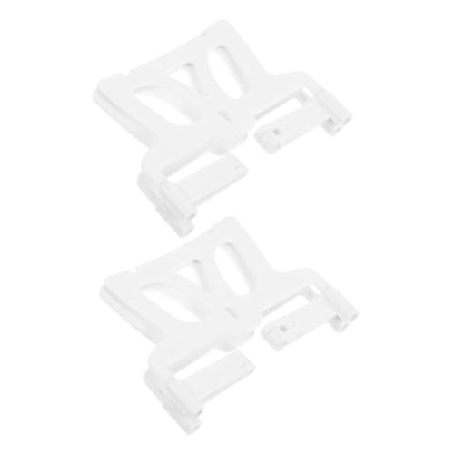 OSALADI 2 Stück Kaffeefilterpapierhalter Espresso Kaffee Tropfständer Kaffeestation Ständer Filterkegelhalter Kaffeekegel Filterhalter Tropfkaffeehalter Ständer Weißer Kunststoff von OSALADI