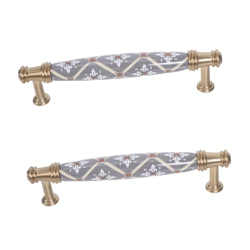 OSALADI 2 Stück Keramik Schrankgriffe Lochabstand Modern Minimalistisch Chinesischer Stil für Küchen Kommoden und Kleiderschränke Möbelbeschläge mit Glatter Oberfläche OSALADI 2 Stück Keramik Schrankgriffe Lochabstand Modern Minimalistisch Chinesischer Stil für Küchen Kommoden und Kleiderschränke Möbelbeschläge mit Glatter Oberfläche von OSALADI