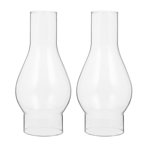 OSALADI 2 Stück Kerosinlampenschirm Ersatz Öllampe Lampenschirme in Lampenschirmen für Tischlampen Lampenschirm für Tischlampe Glas Proof OSALADI 2 Stück Kerosinlampenschirm Ersatz Öllampe Lampenschirme in Lampenschirmen für Tischlampen Lampenschirm für Tischlampe Glas Proof von OSALADI