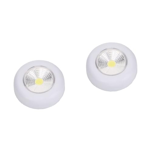 OSALADI 2 Stücke Push Control Notfall Nacht Licht Schrank Lampe Batterie-powered Licht Weißes Licht OSALADI 2 Stücke Push Control Notfall Nacht Licht Schrank Lampe Batterie-powered Licht Weißes Licht von OSALADI