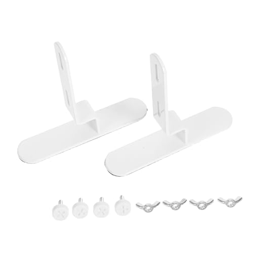 OSALADI 2 Stück Metall Pegboard Halterung Weiß Tisch Wandhalterung ohne Bohren Verstellbarer Desktop Ständer für Büro Küche Garage Stabiler Wandregal Träger Organizer Befestigung Zubehör OSALADI 2 Stück Metall Pegboard Halterung Weiß Tisch Wandhalterung ohne Bohren Verstellbarer Desktop Ständer für Büro Küche Garage Stabiler Wandregal Träger Organizer Befestigung Zubehör von OSALADI
