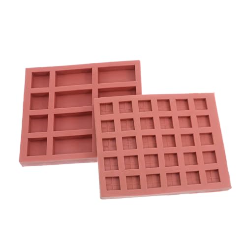 OSALADI 2 Stück Mini Ziegel Silikonformen Wiederverwendbar Flexible Modellziegel für Architektur Modellbau Puppenhaus Garten Landschaft Gestaltung OSALADI 2 Stück Mini Ziegel Silikonformen Wiederverwendbar Flexible Modellziegel für Architektur Modellbau Puppenhaus Garten Landschaft Gestaltung von OSALADI