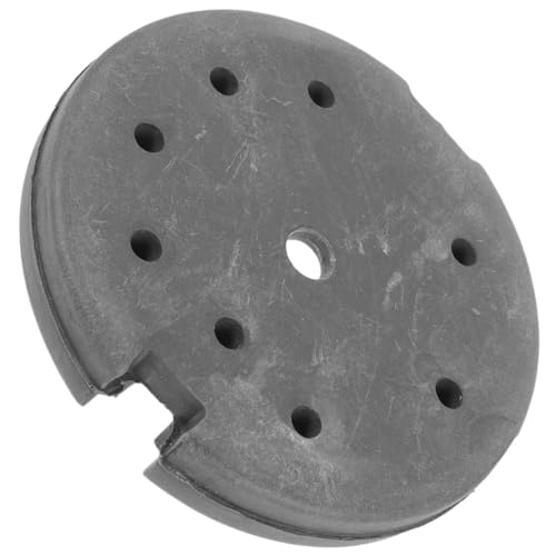OSALADI 2 Stück Runde Lampenfuß Gewichtsplatte aus Metall Lampenständer Bodenleuchte DIY Zubehör für Nachttisch Tischlampe Stehleuchte Robust und Stabil von OSALADI