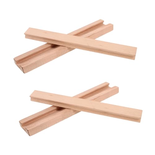 OSALADI 2 Stück Schubladenführungen aus Massivholz Schubladenrutschen mittlere Schubladenführungen unten montiert Center Guide Track Mount. Holzschubladenführer Guide hölzern Khaki OSALADI 2 Stück Schubladenführungen aus Massivholz Schubladenrutschen mittlere Schubladenführungen unten montiert Center Guide Track Mount. Holzschubladenführer Guide hölzern Khaki von OSALADI