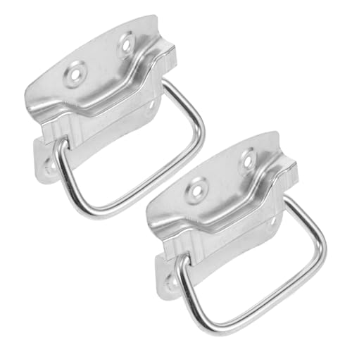 OSALADI 2 Stück Schwerlast Ringgriff aus Stahl Klappbarer Tragegriff für Werkzeugkiste Holzbox Ersatzgriff Robust und Ergonomisch für Kisten und Schränke OSALADI 2 Stück Schwerlast Ringgriff aus Stahl Klappbarer Tragegriff für Werkzeugkiste Holzbox Ersatzgriff Robust und Ergonomisch für Kisten und Schränke von OSALADI