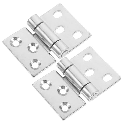 OSALADI 2 Stück Teiliges Dreiecks türband Robustes Metall scharnier für Garagentor Holzkiste und Wohnraumtüren Verstellbar Belastbar Einfache Montage Ersatz für Schwere Türen von OSALADI