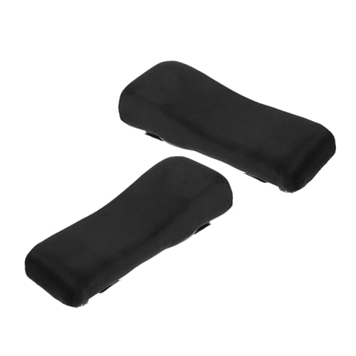 OSALADI 2 Stück Teiliges Ergonomisches Armlehnenkissen für Bürostuhl und Gaming Stuhl Weiche Dicke Polsterung mit Verstellbaren Gurten Waschbare Armlehnenauflage für Komfort und OSALADI 2 Stück Teiliges Ergonomisches Armlehnenkissen für Bürostuhl und Gaming Stuhl Weiche Dicke Polsterung mit Verstellbaren Gurten Waschbare Armlehnenauflage für Komfort und von OSALADI