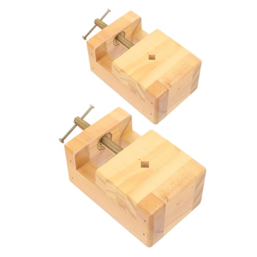 OSALADI 2 Stück Teiliges Holz Gravurspanner Holzschraubstock Ergonomisch für Siegelgravur Stein Kalligraphiearbeiten für Anfänger und Kreative Diy-projekte von OSALADI