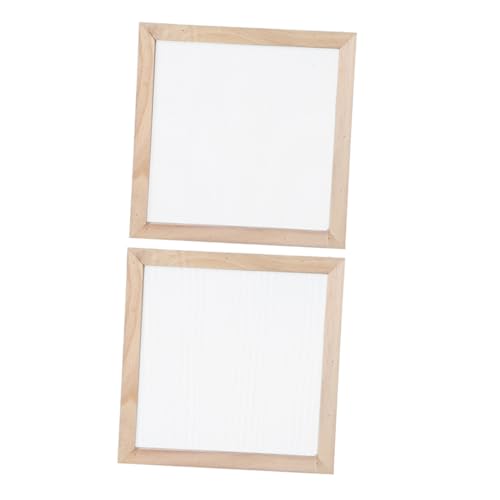 OSALADI 2 Stück Teiliges Holz-papierschöpfrahmen- Leicht und Tragbar für DIY Bastelprojekte Fördert Traditionelle Papierherstellung Ideal für Kreative Lernaktivitäten OSALADI 2 Stück Teiliges Holz-papierschöpfrahmen- Leicht und Tragbar für DIY Bastelprojekte Fördert Traditionelle Papierherstellung Ideal für Kreative Lernaktivitäten von OSALADI
