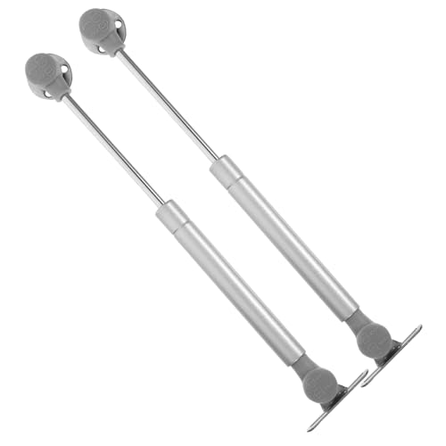 OSALADI 2 Stück Teiliges Hydraulische Gasdruckfeder Möbelstütze Geräuschlose Starke Lift unterstützung für Schranktüren und Klappen Pneumatischer Einstellbarer Dämpfer für Sanftes Öffnen von OSALADI