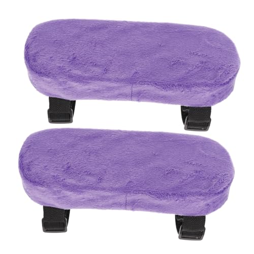 OSALADI 2 Stück Teiliges Memory Schaum Armlehnenpolster für Bürostuhl und Bequeme Armlehnenauflage Ergonomisch Gepolstert rutschfest für Computer Gaming stühle von OSALADI