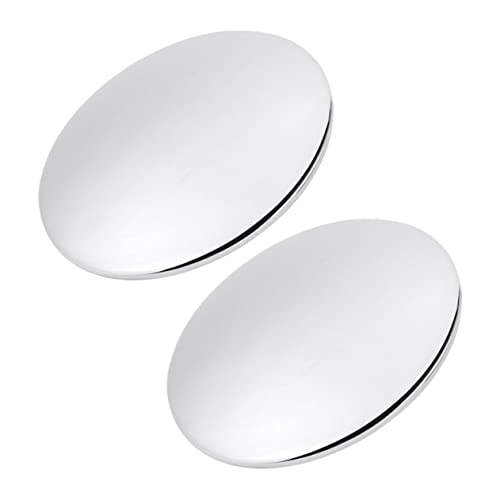 OSALADI 2 Stück Waschbecken Pop up Abdeckung Edelstahl Drain Stopper Mit Überlauf Design Anti Abflusssieb Für Badezimmer Und Küche Einfach Zu Bedienen von OSALADI