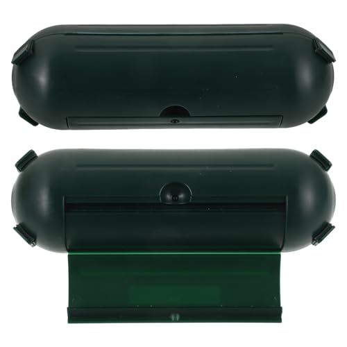 OSALADI 2 Stück Wasserdichte Kabelbox Outdoor Verteilerbox Kunststoff Anschlussdose mit Hoher Anpassungsfähigkeit für Garten LED Beleuchtung und Stromschutz von OSALADI