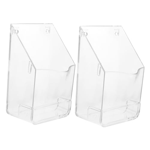 OSALADI 2 Stück Wasserdichte Türklingel Abdeckung aus Transparentem Kunststoff Wetterfeste Schutzhaube für Drahtlose Video-türklingeln Schutz vor Regen und Langlebiger Outdoor-wetterschutz OSALADI 2 Stück Wasserdichte Türklingel Abdeckung aus Transparentem Kunststoff Wetterfeste Schutzhaube für Drahtlose Video-türklingeln Schutz vor Regen und Langlebiger Outdoor-wetterschutz von OSALADI