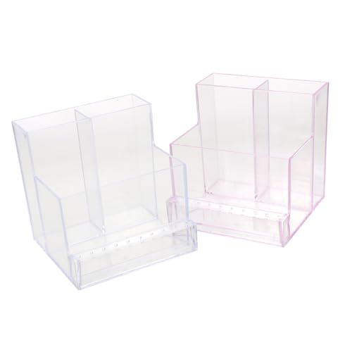 OSALADI 2 Stücke Nagelbohrer Halter Acryl Transparent Aufbewahrungsbox Nagelkunst Werkzeug Organizer Maniküre Bit Display Ständer für Fräser Zubehör OSALADI 2 Stücke Nagelbohrer Halter Acryl Transparent Aufbewahrungsbox Nagelkunst Werkzeug Organizer Maniküre Bit Display Ständer für Fräser Zubehör von OSALADI