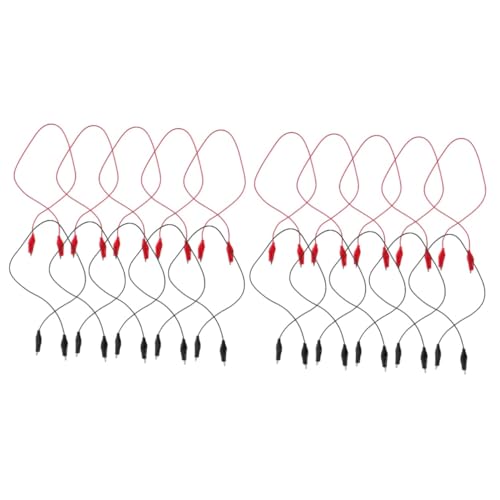OSALADI 20 STK Netzkabel Mit Krokodilklemme Physik Labor Ausrüstung Isolierter Kupferdraht Isolierter Draht Demo-lehrdraht Schaltungsverbindung Elektrisches Kabel Stromanschluss Eisen OSALADI 20 STK Netzkabel Mit Krokodilklemme Physik Labor Ausrüstung Isolierter Kupferdraht Isolierter Draht Demo-lehrdraht Schaltungsverbindung Elektrisches Kabel Stromanschluss Eisen von OSALADI