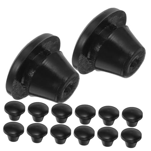 OSALADI 20 Stück Gummistopfen Abdichtstopfen Wasserdichtes Schutzplugs Gummi Fußmatten Stopper Robust Verschluss für Kleine Bohrungen Leckschutz und Stoßdämpfung OSALADI 20 Stück Gummistopfen Abdichtstopfen Wasserdichtes Schutzplugs Gummi Fußmatten Stopper Robust Verschluss für Kleine Bohrungen Leckschutz und Stoßdämpfung von OSALADI