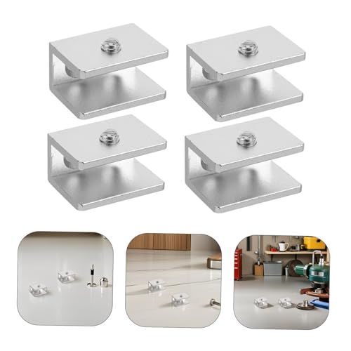 OSALADI 20 Stück Schwerlast Regalhalterung Regalhalterung Glashalterung Glashalter Glasklemmen Glasplattenklemme Glasschrankverriegelungsklemme Wandhalterung Klammern Clips Glasklemme OSALADI 20 Stück Schwerlast Regalhalterung Regalhalterung Glashalterung Glashalter Glasklemmen Glasplattenklemme Glasschrankverriegelungsklemme Wandhalterung Klammern Clips Glasklemme von OSALADI
