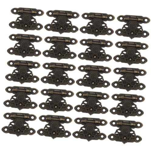 OSALADI 20 Stück Teiliges Antike Koffer schloss Schnallen aus Robustem Zinklegierung Metall Kompakt Langlebig und Einfach zu Montieren Geeignet für Holzkisten und Reisekoffer im OSALADI 20 Stück Teiliges Antike Koffer schloss Schnallen aus Robustem Zinklegierung Metall Kompakt Langlebig und Einfach zu Montieren Geeignet für Holzkisten und Reisekoffer im von OSALADI