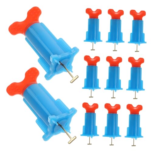 OSALADI 20 Stück Teiliges Fliesen Nivelliersystem mit Verstellbaren Stahl Pins Wiederverwendbarem Fliesen Positionierer und Kreuz Tool für Präzise Boden und Wandflieseninstallation OSALADI 20 Stück Teiliges Fliesen Nivelliersystem mit Verstellbaren Stahl Pins Wiederverwendbarem Fliesen Positionierer und Kreuz Tool für Präzise Boden und Wandflieseninstallation von OSALADI