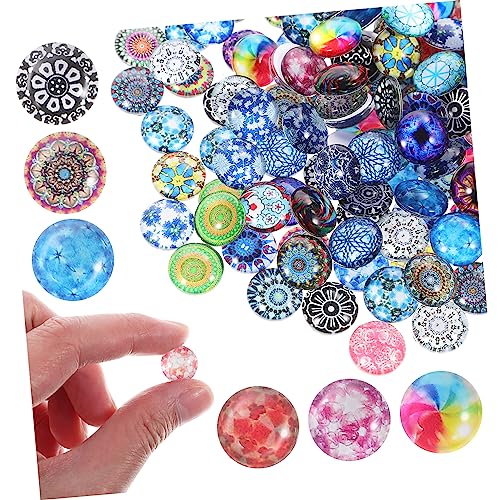 OSALADI 200 Stück Cabochons Rund Gemischt Farbig Hochwertige Glassteine mit Glatter Oberfläche Vielseitig für Diy Schmuck Dekoration Aquarien Hochzeit und Bastelprojekte OSALADI 200 Stück Cabochons Rund Gemischt Farbig Hochwertige Glassteine mit Glatter Oberfläche Vielseitig für Diy Schmuck Dekoration Aquarien Hochzeit und Bastelprojekte von OSALADI