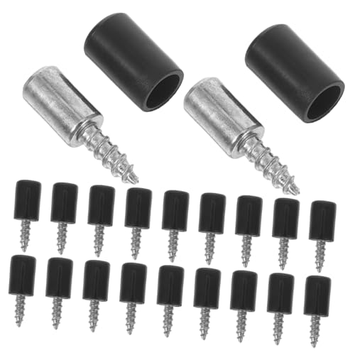 OSALADI 200 Stück Küchenschrank Laminatnägel Schrankregal -Stützstifte Regalstifte für den Schrank Klopfenschrauben für Regal -Peg -Schrauben Glasprotokallpegs PVC Schwarz OSALADI 200 Stück Küchenschrank Laminatnägel Schrankregal -Stützstifte Regalstifte für den Schrank Klopfenschrauben für Regal -Peg -Schrauben Glasprotokallpegs PVC Schwarz von OSALADI