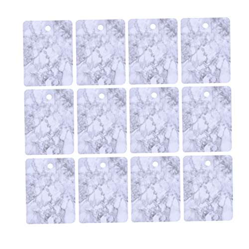 OSALADI 200 Stück Marmor Earring Displaykarten Schmuckhalter DIY Verpackungskarten für Ohrringe und für Schmuckpräsentation und Geschenkverpackung von OSALADI