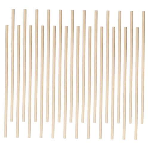 OSALADI 200 Stück Naturbelassene Glatte Holzstäbe Runde Holz dübel für Kinderhandwerk DIY Bastelmaterial Schadstofffrei Bruchsicher für Kreative Kinderprojekte OSALADI 200 Stück Naturbelassene Glatte Holzstäbe Runde Holz dübel für Kinderhandwerk DIY Bastelmaterial Schadstofffrei Bruchsicher für Kreative Kinderprojekte von OSALADI