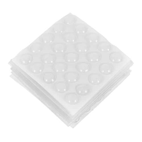 OSALADI 200 Stück Transparent Silikon Türstopper Selbstklebende Schutzpolster für Geräuschloses Schließen Unsichtbare Türpuffer für Türen und Möbel von OSALADI