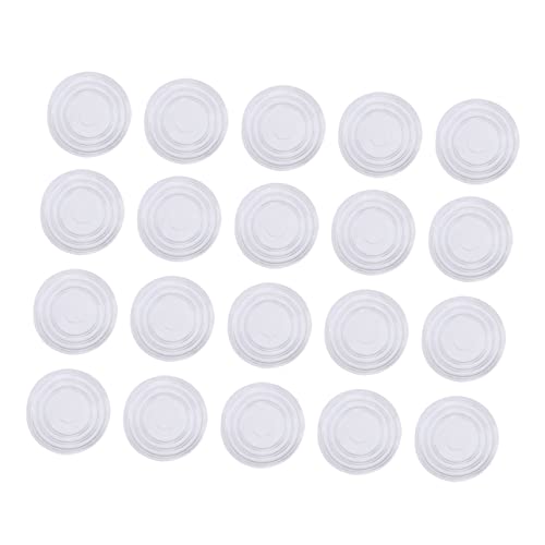 OSALADI 20St Möbelzubehör fußbodenschutzmatte unterlage transparent antirutschmatten antirutsch pad antirutsch unterlage Pads Dämpfung Aufkleber Greifer Anti-Matten rutschfeste Matten von OSALADI
