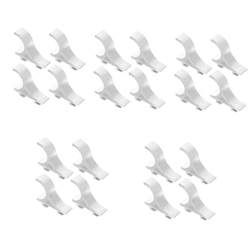 OSALADI 20stücke Kühlschrank Clips Kühlregal Halterungen Für Gefrierschrank Einfache Installation Sicher Und Handfreundlich Für Kühlschränke Und Vitrinen von OSALADI