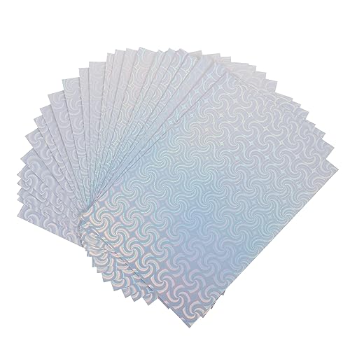 OSALADI 24 Blatt Holografische Selbstklebende Vinylaufkleber Aufkleber für Tassen Fenster und Dekoration für DIY Bastelprojekte und Kreative Designs OSALADI 24 Blatt Holografische Selbstklebende Vinylaufkleber Aufkleber für Tassen Fenster und Dekoration für DIY Bastelprojekte und Kreative Designs von OSALADI